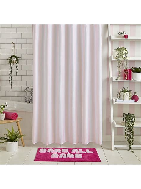 vintage pink shower curtain|pink shower curtain asda.